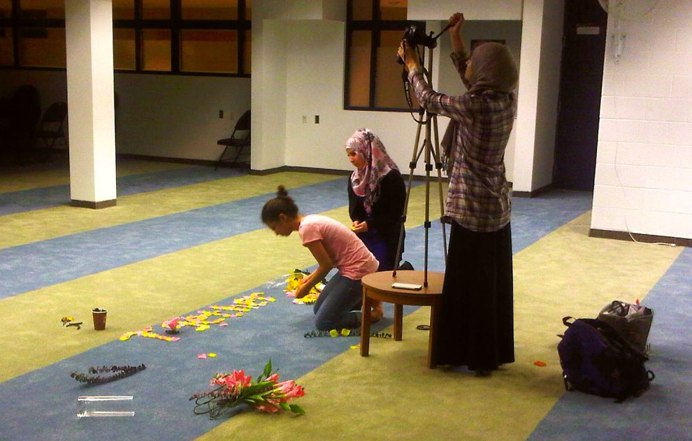 27 - Together We Flourish stop motion video recording at Rose City Islamic Centre Monday July 15 2013